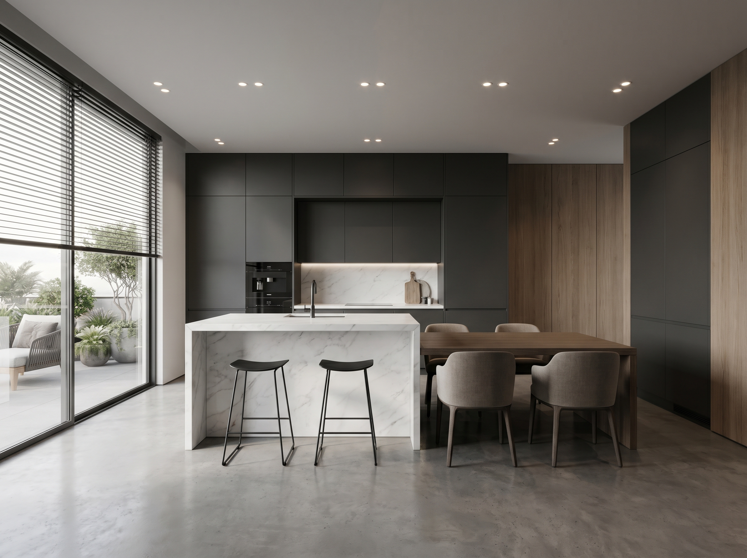 Bespoke kitchen and spatial planning interior by Oakline Interiors